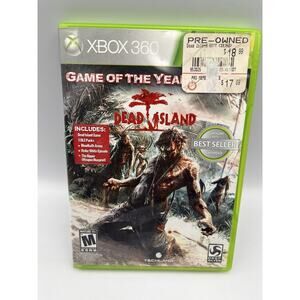 Dead Island - GOTY Edition - Platinum Hits (Xbox 360, 2012) CIB, Tested